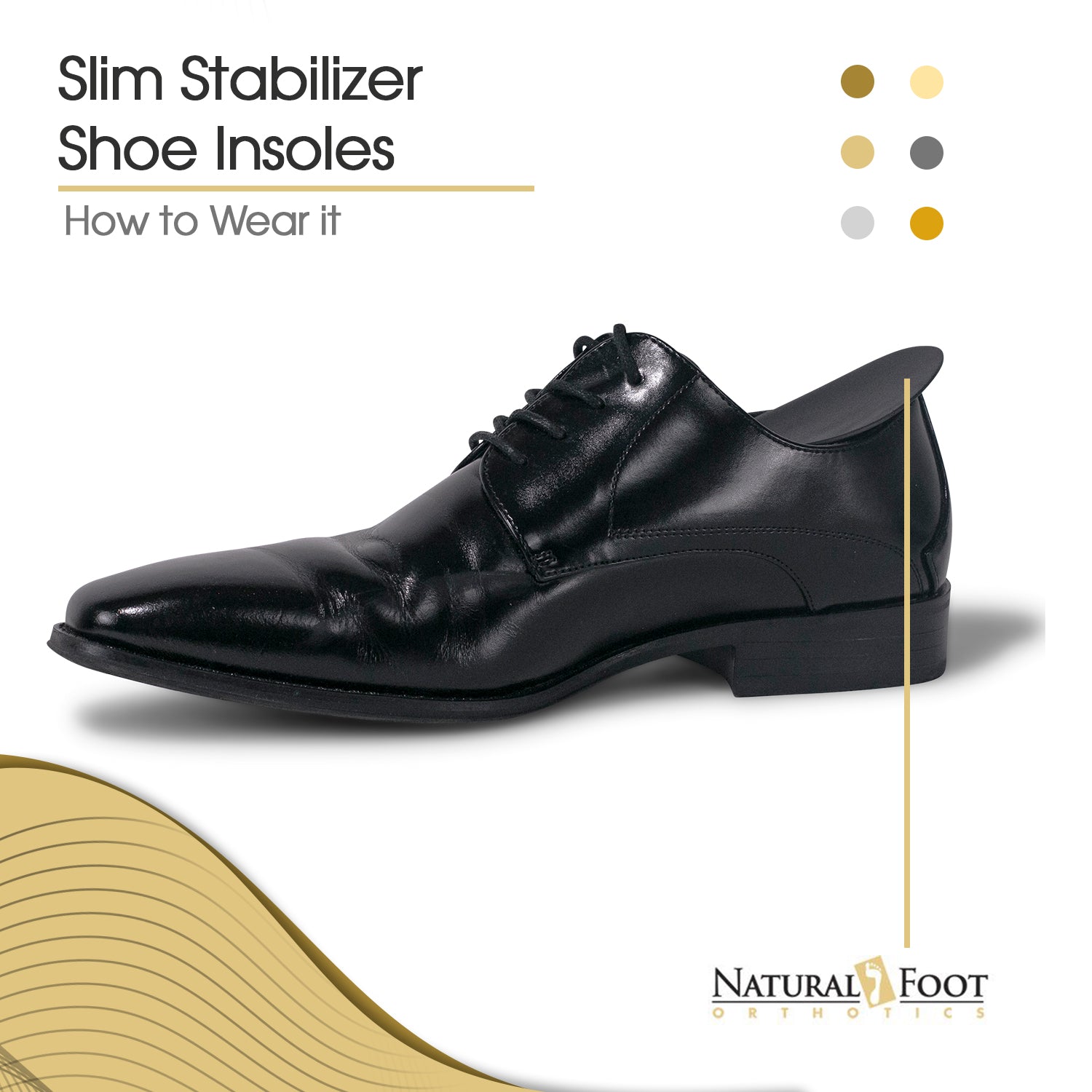 Slim Stabilizer | Orthotic Shoe Insoles for Low to Flat Arches  (15% OFF)